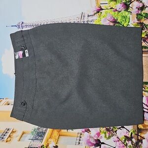 Dunnes Elegant Gray Pencil Skirt Size 8 New